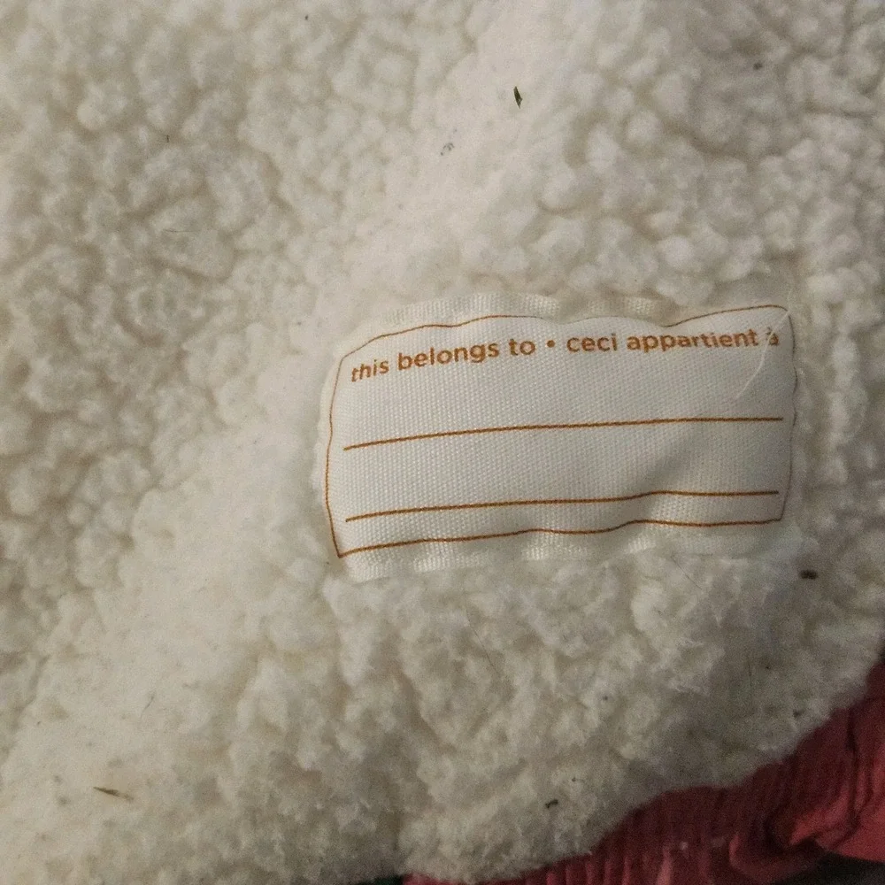 Gymboree Girls 5T Dinosaur Puffer Jacket Pink Hooded Sherpa Lined